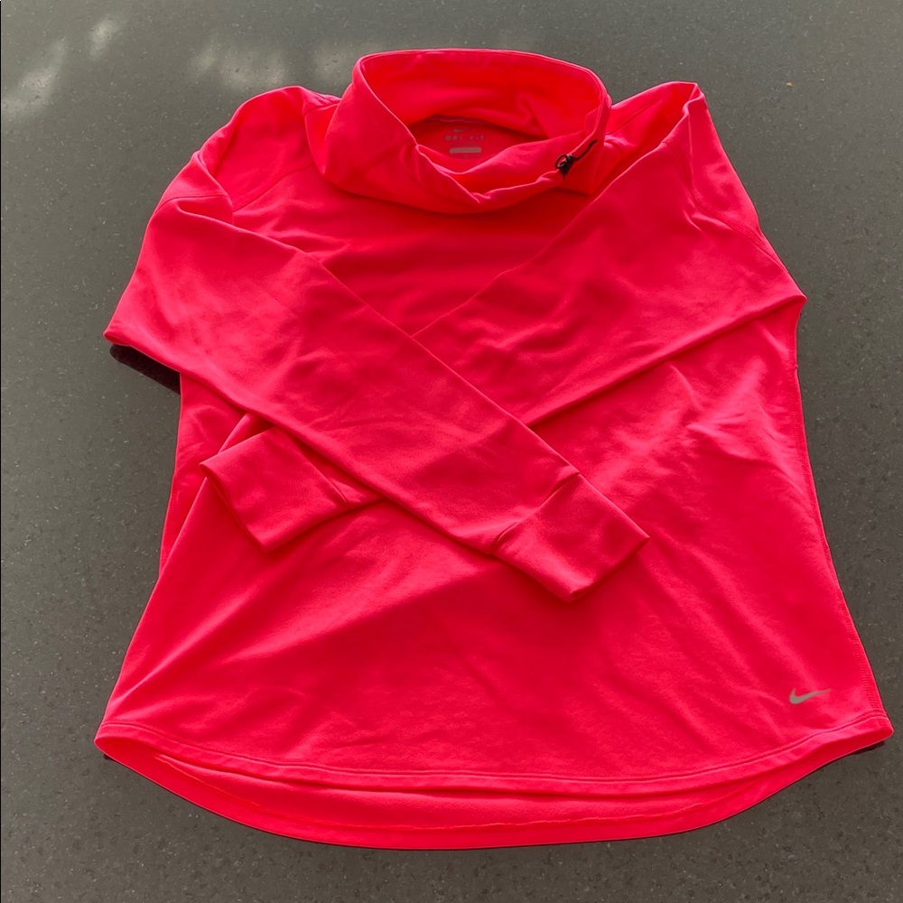 Nike Vibrant Pink Long Sleeve Top